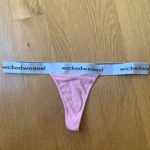 Wicked Weasel Bamboo lux thong NWOT